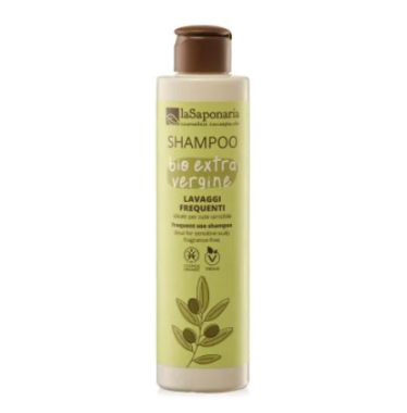 Liquid Bio Shampoo with flax seeds: Extra Virgin - LaSaponaria