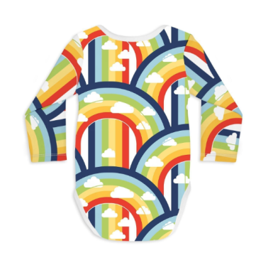 Long Sleeve Bodysuit (RAINBOW) - Sleep-No-More