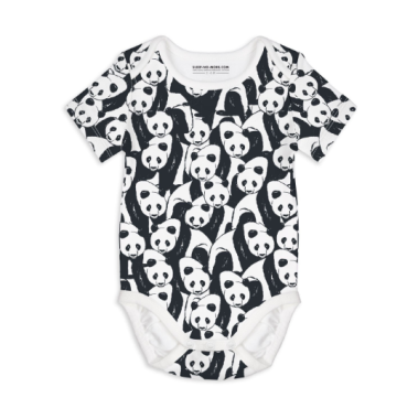 Short-sleeved bodysuit (PANDA) - Sleep-No-More