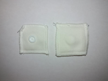 Copri Snap (F) cotone\ cotone a contatto (bianco)- Magabi