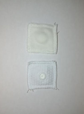 Snap Cover (F) coolmax\ cotton contact (white) - Magabi