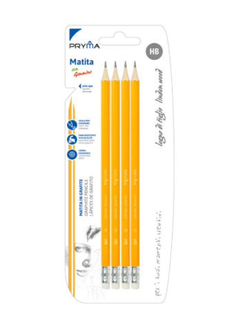HB Pencils with Eraser - Pryma
