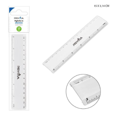 Aluminum Ruler (15 cm) - Pryma