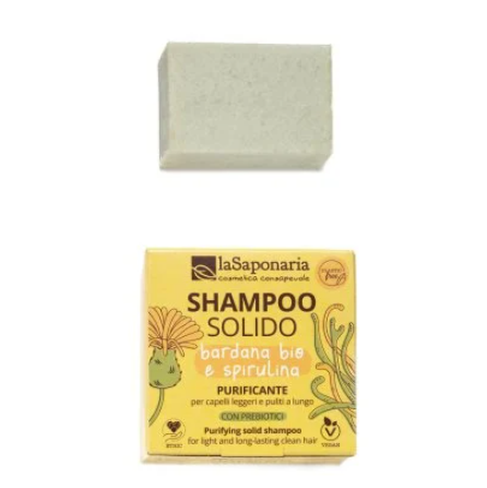 Shampoo solido purificante e antiforfora – LaSaponaria