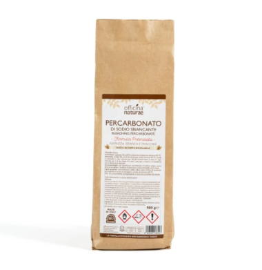 Percarbonato sbiancante 500 gr - Officina Naturae
