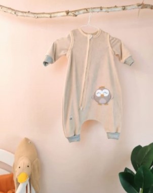 Sacco Nanna JV maniche removibili (GUFO BEIGE)