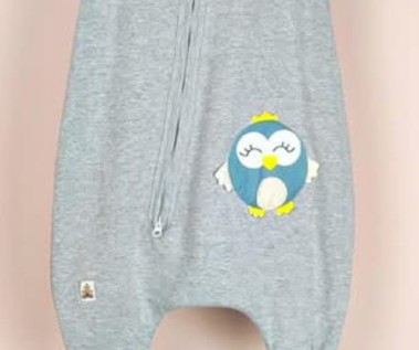 Sacco Nanna JJ maniche removibili (GUFO GRIGIO)