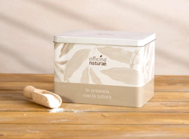 Scatola di latta per detersivo in polvere - Officina Naturae