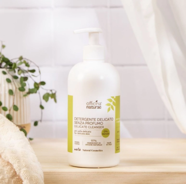 Detergente Delicato NO profumo (500 ml) - Officina Naturae