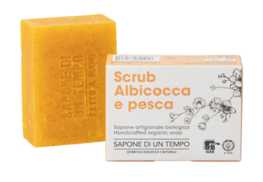Sapone scrub albicocca & pesca - Sapone di un tempo