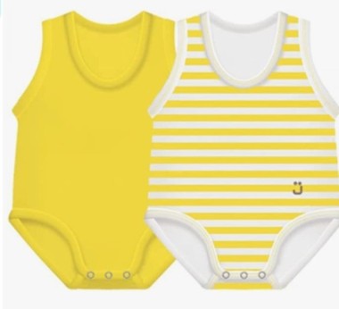 J Body SUMMER (2 pz) giallo - J BIMBI