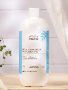 Doccia Shampoo idratante e rinfrescante - Officina Naturae