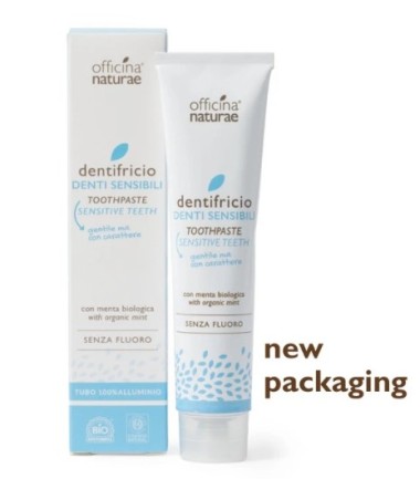 NATURAL TOOTHPASTE FOR SENSITIVE AND SCENTED TEETH - OFFICINA NATURAE