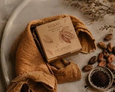 XOCOLATI saponetta esfoliante corpo - Ethical Grace